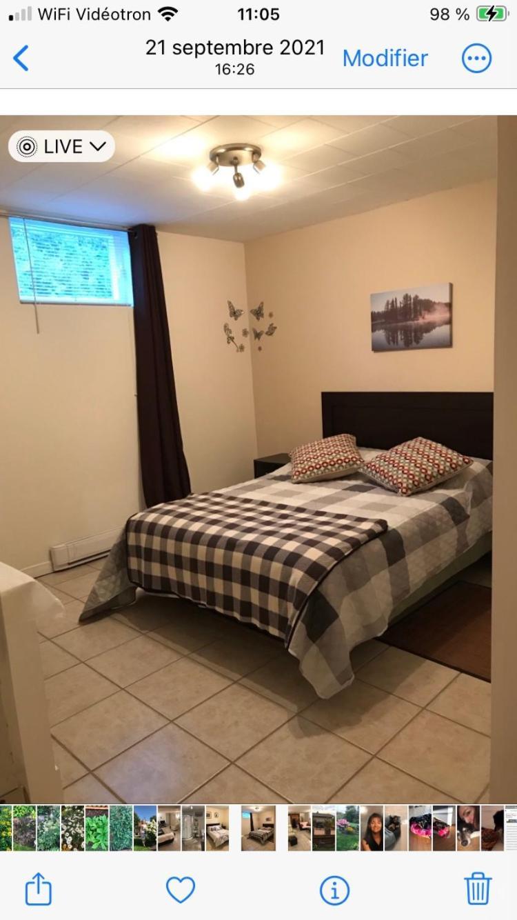 Ferienwohnung Oasis De La Riviere Chicoutimi Exterior foto